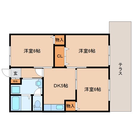 新大宮駅 徒歩12分 1階の物件間取画像